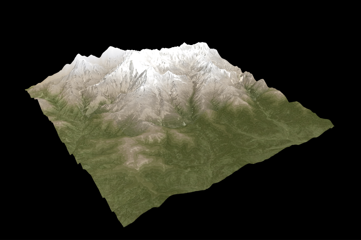 Step 7: Grayscale layer added at 20% opacity